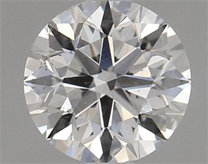 Foto Diamante Natural 0.80 quilates, Redondo , Color G, claridad SI1 y certificado GIA de