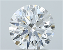 Diamante Natural 1.50 quilates, Redondo , Color F, claridad SI1 y certificado GIA
