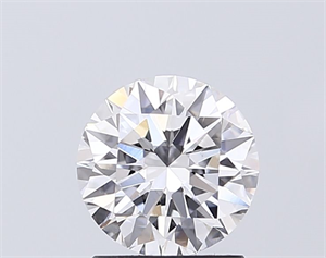 Picture of Lab Grown Diamond 1.50 Carats, Round with Excellent Cut, D Color, VS1 Clarity and Certified by IGI