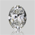 Natural Diamond 0.90 Carats, Oval with  Cut, G Color, VS1 Clarity and Certified by GIA