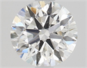 Natural Diamond 1.07 Carats, Round with Excellent Cut, E Color, SI2 Clarity and Certified by GIA