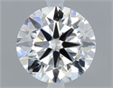Natural Diamond 0.70 Carats, Round with Very Good Cut, G Color, SI1 Clarity and Certified by GIA