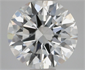 Lab Grown Diamond 1.73 Carats, Round with Ideal Cut, F Color, VVS2 Clarity and Certified by IGI