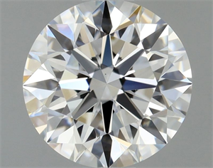 Picture of Natural Diamond 0.70 Carats, Round with Excellent Cut, D Color, VS1 Clarity and Certified by GIA