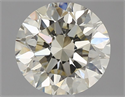 Natural Diamond 1.53 Carats, Round with Very Good Cut, M Color, VVS1 Clarity and Certified by GIA