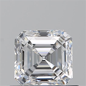 Picture of Natural Diamond 0.70 Carats, Asscher with  Cut, D Color, VS1 Clarity and Certified by GIA