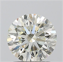 Natural Diamond 1.30 Carats, Round with Excellent Cut, J Color, VS2 Clarity and Certified by IGI
