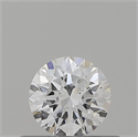 Diamante Natural 0.40 quilates, Redondo , Color D, claridad VVS1 y certificado GIA