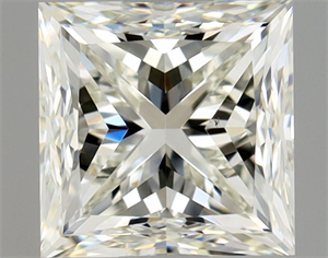 Picture of Natural Diamond 1.01 Carats, Princess with  Cut, K Color, VS2 Clarity and Certified by GIA