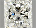 Natural Diamond 1.01 Carats, Princess with  Cut, K Color, VS2 Clarity and Certified by GIA