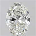 Diamante Natural 3.50 quilates, Ovalado , Color H, claridad SI1 y certificado GIA