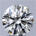 Diamante Natural 2.01 quilates, Redondo , Color J, claridad VS1 y certificado GIA