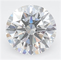 Lab Grown Diamond 2.53 Carats, Round with Excellent Cut, D Color, VVS2 Clarity and Certified by GIA
