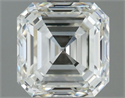 Natural Diamond 1.01 Carats, Asscher with  Cut, I Color, VVS2 Clarity and Certified by IGI