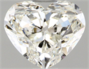 Natural Diamond 1.50 Carats, Heart with  Cut, G Color, VVS2 Clarity and Certified by IGI