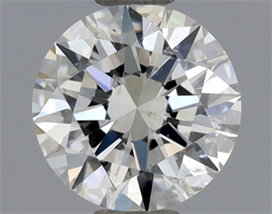 Picture of Natural Diamond 0.40 Carats, Round with Very Good Cut, I Color, SI2 Clarity and Certified by GIA