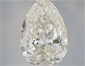 Diamante Natural 0.40 quilates, De pera , Color H, claridad VVS2 y certificado IGI