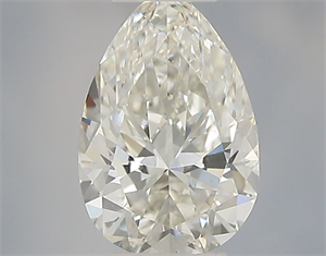 Foto Diamante Natural 0.40 quilates, De pera , Color H, claridad VVS2 y certificado IGI de