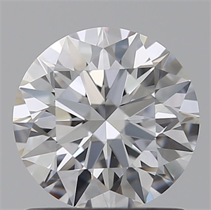 Picture of Lab Grown Diamond 1.01 Carats, Round with Ideal Cut, D Color, VS2 Clarity and Certified by IGI