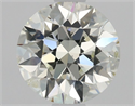 Natural Diamond 0.90 Carats, Round with Excellent Cut, M Color, SI2 Clarity and Certified by GIA
