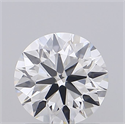 Lab Grown Diamond 1.08 Carats, Round with Ideal Cut, F Color, VS1 Clarity and Certified by IGI