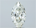 Natural Diamond 2.01 Carats, Marquise with  Cut, I Color, SI1 Clarity and Certified by IGI
