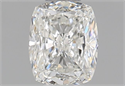 Natural Diamond 0.50 Carats, Cushion with  Cut, H Color, VS1 Clarity and Certified by GIA