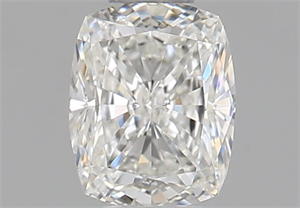 Foto Diamante Natural 0.50 quilates, Del cojín , Color H, claridad VS1 y certificado GIA de