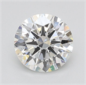 Del inventario de diamantes de laboratorio, 1.53 quilates, Redondo , Color D, claridad VS2 y certificado IGI
