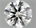Del inventario de diamantes de laboratorio, 1.54 quilates, Redondo , Color F, claridad VS1 y certificado IGI