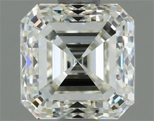 Picture of Natural Diamond 1.01 Carats, Asscher with  Cut, J Color, VVS1 Clarity and Certified by IGI