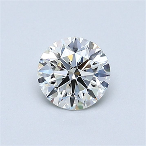 Foto Diamante Natural 0.50 quilates, Redondo , Color H, claridad VVS2 y certificado GIA de