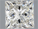 Natural Diamond 1.01 Carats, Princess with  Cut, J Color, VS2 Clarity and Certified by GIA