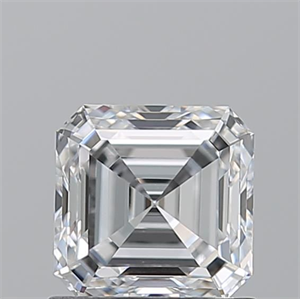 Foto Diamante Natural 1.02 quilates, Asscher , Color E, claridad VS1 y certificado GIA de