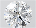 Del inventario de diamantes de laboratorio, 2.40 quilates, Redondo , Color E, claridad VVS2 y certificado IGI