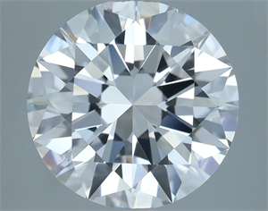Picture of Natural Diamond 2.62 Carats, Round with Excellent Cut, E Color, VVS2 Clarity and Certified by GIA