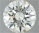 Natural Diamond 0.77 Carats, Round with Excellent Cut, M Color, IF Clarity and Certified by GIA