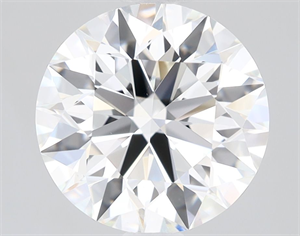Picture of Natural Diamond 1.73 Carats, Round with Excellent Cut, I Color, VS1 Clarity and Certified by GIA