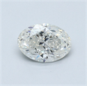 Diamante Natural 1.51 quilates, Ovalado , Color H, claridad SI2 y certificado GIA