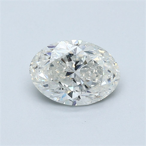 Foto Diamante Natural 1.51 quilates, Ovalado , Color H, claridad SI2 y certificado GIA de