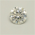 Diamante Natural 0.59 quilates, Redondo , Color I, claridad SI1 y certificado GIA
