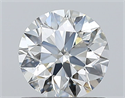 Diamante Natural 0.80 quilates, Redondo , Color I, claridad SI1 y certificado GIA