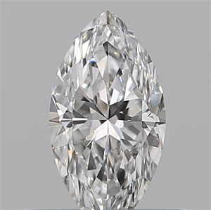 Picture of Natural Diamond 0.14 Carats, Marquise with  Cut, E Color, VS2 Clarity and Certified by IGI