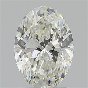 Picture of Natural Diamond 1.50 Carats, Oval with  Cut, I Color, VVS1 Clarity and Certified by GIA