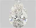 Natural Diamond 0.81 Carats, Pear with  Cut, F Color, VS1 Clarity and Certified by GIA