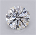 Del inventario de diamantes de laboratorio, 1.53 quilates, Redondo , Color D, claridad VVS2 y certificado IGI