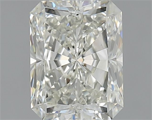 Foto Diamante Natural 1.50 quilates, Radiante , Color K, claridad SI1 y certificado GIA de