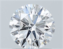 Natural Diamond 0.80 Carats, Round with Excellent Cut, D Color, SI1 Clarity and Certified by GIA