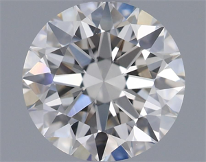 Picture of Natural Diamond 1.00 Carats, Round with Very Good Cut, I Color, VVS1 Clarity and Certified by GIA