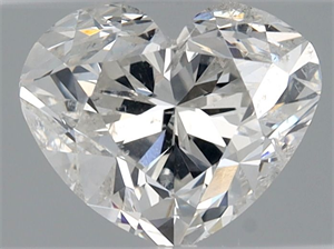 Picture of Natural Diamond 1.01 Carats, Heart with  Cut, F Color, SI2 Clarity and Certified by HRD